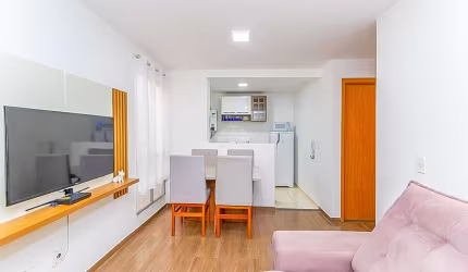 Apartamento com 2 quartos à venda na Rua Brasil Paraná de Cristo, 186, Pinheirinho, Curitiba, 40 m2 por R$ 279.000