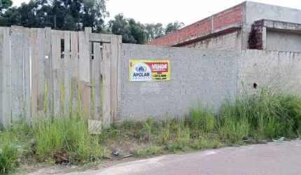 Terreno à venda na Rua Pau-brasil, 4184, Eucaliptos, Fazenda Rio Grande, 144 m2 por R$ 165.000