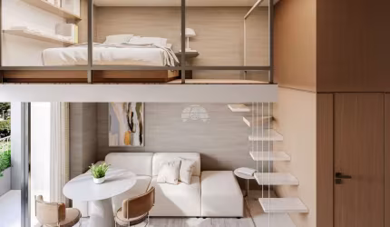 Loft com 2 quartos à venda na Rua Maranhão, 2170, Portão, Curitiba, 31 m2 por R$ 365.055