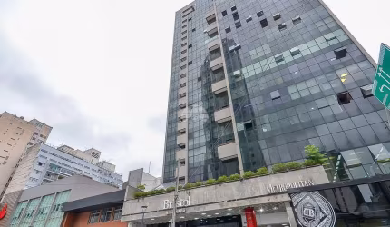 Flat com 1 quarto à venda na Rua Emiliano Perneta, 261, Centro, Curitiba, 54 m2 por R$ 595.000