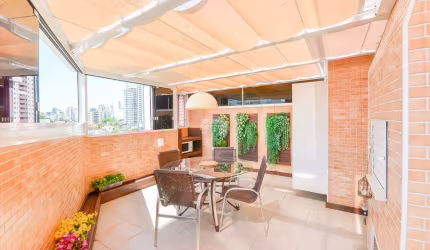 Cobertura com 1 quarto à venda na Rua Lysimaco Ferreira da Costa, 11, Centro Cívico, Curitiba, 137 m2 por R$ 1.150.000