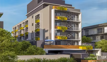 Apartamento com 1 quarto à venda na Rua Nilo Peçanha, 849, Bom Retiro, Curitiba, 17 m2 por R$ 225.000