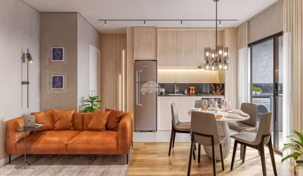 Apartamento com 3 quartos à venda na Rua Francisco Ader, 514, Novo Mundo, Curitiba, 57 m2 por R$ 529.900