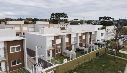 Casa em condomínio fechado com 3 quartos à venda na Avenida Desembargador Hugo Simas, 1053, Bom Retiro, Curitiba, 117 m2 por R$ 1.235.138