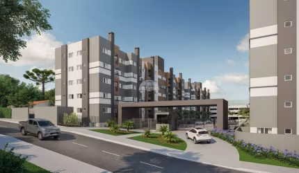 Apartamento com 2 quartos à venda na Rua Acre, 288, Boneca do Iguaçu, São José dos Pinhais, 45 m2 por R$ 299.000