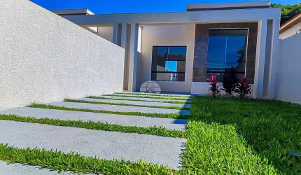 Casa com 3 quartos à venda na Rua Gregório de Matos, 35, Campo Pequeno, Colombo, 72 m2 por R$ 439.000