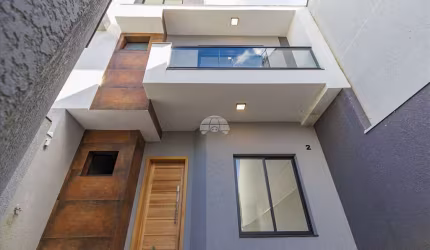 Casa em condomínio fechado com 3 quartos à venda na Rua Padre Manuel da Nóbrega, 718, Fanny, Curitiba, 159 m2 por R$ 920.000