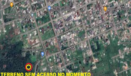 Terreno à venda na Rua Paranavaí, 00, Piçarras, Guaratuba por R$ 70.000