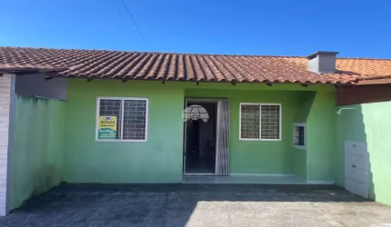 Casa em condomínio fechado com 2 quartos para alugar na Rua Guarujá, 165, Balneário Eliane, Guaratuba, 47 m2 por R$ 1.200