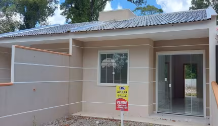 Casa com 2 quartos à venda na Rua Ymyra, 1463, Brandalize, Itapoá, 56 m2 por R$ 259.000
