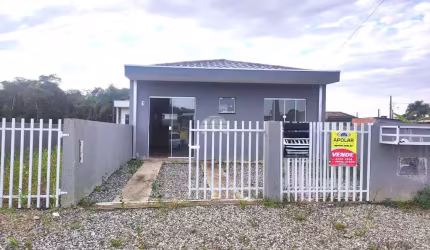 Casa com 3 quartos à venda na Rua Leônidas Pommer, 718, Cambijú, Itapoá, 58 m2 por R$ 250.000