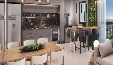 Apartamento com 2 quartos à venda na Avenida Presidente Affonso Camargo, 1777, Cristo Rei, Curitiba, 53 m2 por R$ 801.800