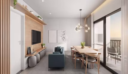 Apartamento com 1 quarto à venda na Rua João Bonat, 227, Novo Mundo, Curitiba, 30 m2 por R$ 344.900