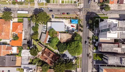 Terreno à venda na Rua José de Alencar, 1782, Juvevê, Curitiba, 539 m2 por R$ 1.450.000