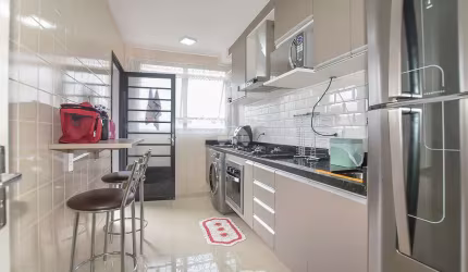 Apartamento com 3 quartos à venda na Rua Píen, 397, Emiliano Perneta, Pinhais, 67 m2 por R$ 359.000