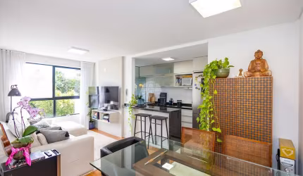 Apartamento com 2 quartos à venda na Rua Tobias de Macedo Júnior, 1138, Santo Inácio, Curitiba, 56 m2 por R$ 600.000