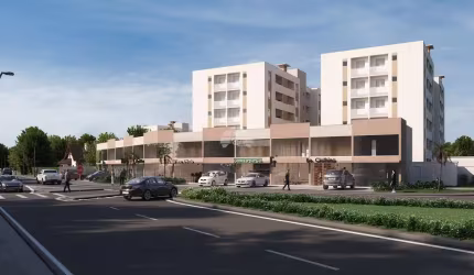 Apartamento com 2 quartos à venda na Rua Sophia Noack Pereira, 39, Espinheiros, Joinville, 52 m2 por R$ 319.391