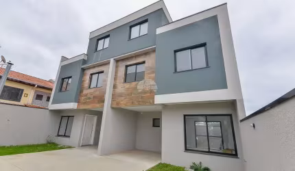 Casa em condomínio fechado com 3 quartos à venda na Rua Oscar Wilde, 694, Lindóia, Curitiba, 116 m2 por R$ 698.500