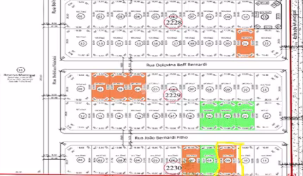 Terreno à venda na Rua Boleslau Fidalski, 00, Cadorin, Pato Branco, 442 m2 por R$ 365.046