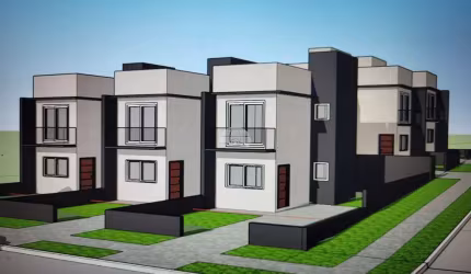 Casa com 3 quartos à venda na Rua Papa João XXIII, 490, Alvorada, Pato Branco, 79 m2 por R$ 295.000