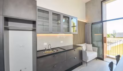 Apartamento com 1 quarto à venda na Rua Fernandes de Barros, 1269, Alto da Rua XV, Curitiba, 31 m2 por R$ 463.447