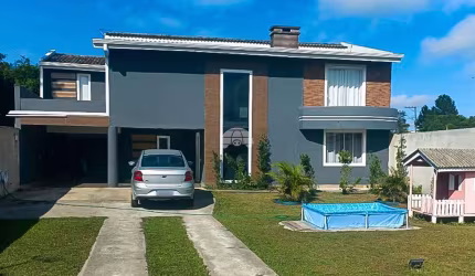 Casa com 4 quartos à venda na Rua Coronel Eneas, 553, Vila Militar I, Piraquara, 268 m2 por R$ 630.000