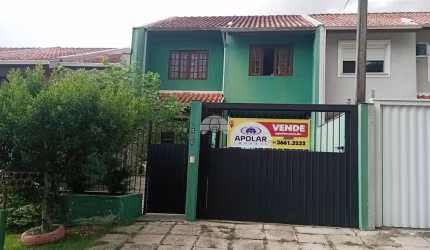 Casa em condomínio fechado com 3 quartos à venda na Rua Frei Egídio Carlotto, 212, Centro, Pinhais, 110 m2 por R$ 650.000