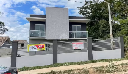 Casa em condomínio fechado com 3 quartos à venda na Rua do Jacarandá, 144, Parque do Embu, Colombo, 92 m2 por R$ 449.000