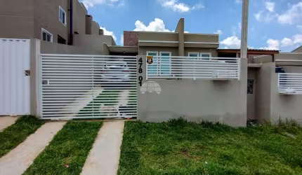 Casa com 3 quartos à venda na Rua Vitorino Polli, 478, Maracanã, Colombo, 59 m2 por R$ 380.000