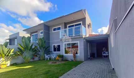 Casa com 3 quartos à venda na Rua do Pelicano, 403, Planta Santa Tereza, Colombo, 80 m2 por R$ 428.000