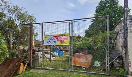 Terreno à venda na Rua Wenceslau Prodo, 48, Jardim Santa Cândida, Colombo, 420 m2 por R$ 240.000