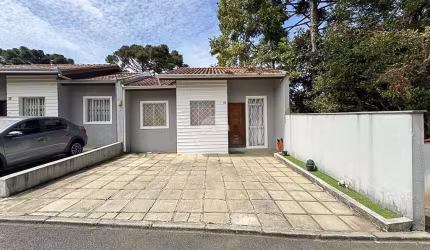 Casa em condomínio fechado com 3 quartos à venda na Rua Theodoro Makiolka, 1191, Santa Cândida, Curitiba, 56 m2 por R$ 415.000