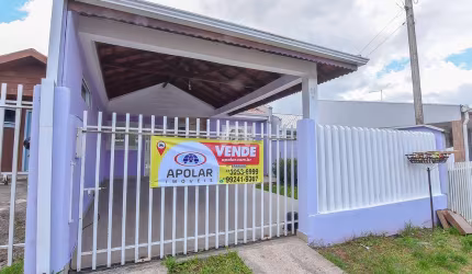 Casa com 3 quartos à venda na Travessa Falcão, 81, Gralha Azul, Fazenda Rio Grande, 89 m2 por R$ 330.000