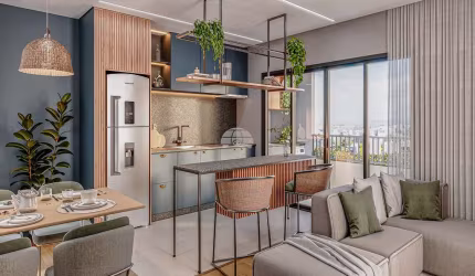 Apartamento com 3 quartos à venda na Avenida Cândido Hartmann, 5228, Santa Felicidade, Curitiba, 107 m2 por R$ 1.191.900