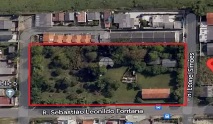 Terreno à venda na Rua Sebastião Leonildo Fontana, 001, Guatupê, São José dos Pinhais, 5508 m2 por R$ 3.200.000