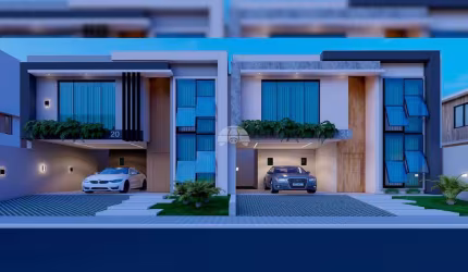 Casa em condomínio fechado com 3 quartos à venda na Rua Pedro Gapski Filho, 503, Braga, São José dos Pinhais, 141 m2 por R$ 830.000