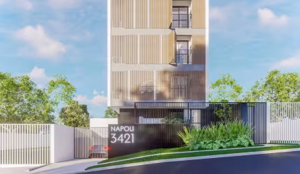 Apartamento com 1 quarto à venda na Rua Augusto de Mari, 3421, Portão, Curitiba, 18 m2 por R$ 198.000