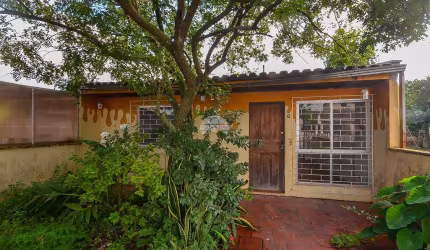 Casa em condomínio fechado com 3 quartos à venda na Rua Tito Calderari, 266, Campina do Siqueira, Curitiba, 61 m2 por R$ 385.000