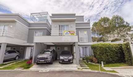 Casa em condomínio fechado com 3 quartos à venda na Rua Ângelo Bom, 238, Campo Comprido, Curitiba, 195 m2 por R$ 1.800.000