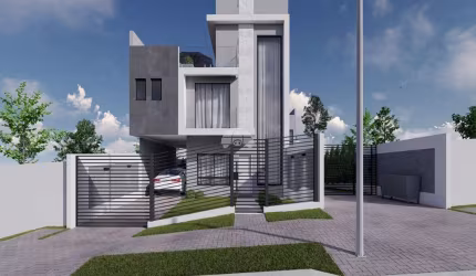 Casa em condomínio fechado com 3 quartos à venda na Rua Doutor Gonzaga de Campos, 305, Uberaba, Curitiba, 120 m2 por R$ 780.000