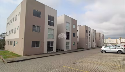 Apartamento com 2 quartos para alugar na Rua Pascoal Fernandes Leite, 123, Thomaz Coelho, Araucária, 53 m2 por R$ 1.300