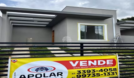 Casa com 2 quartos à venda na Rua José Perússolo, 919, Jardim Três Rios, Campo Largo, 76 m2 por R$ 299.000