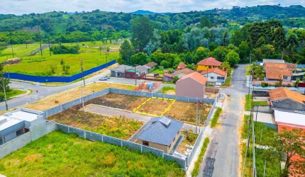 Terreno em condomínio fechado à venda na Estrada Dom Rodrigo, UNIDADE 02, Loteamento Itaboa, Campo Largo, 156 m2 por R$ 120.000