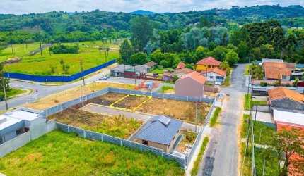 Terreno em condomínio fechado à venda na Estrada Dom Rodrigo, UNIDADE 03, Loteamento Itaboa, Campo Largo, 152 m2 por R$ 120.000