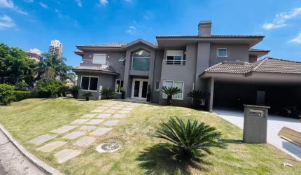 Casa com 4 dormitórios para alugar, 510 m² por R$ 43.166,67/mês -  Alphaville - Santana de Parnaíba/SP