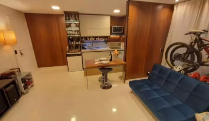 Apartamento com 1 dormitório à venda, 50 m² por R$ 605.000,00 - Alphaville - Barueri/SP