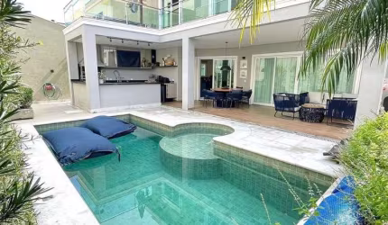 Casa com 4 dormitórios à venda, 456 m² por R$ 4.500.000 - Alphaville - Santana de Parnaíba/SP
