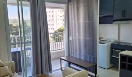 Apartamento com 1 dormitório para alugar, 45 m² por R$ 4.400,00/mês - Bethaville - Barueri/SP