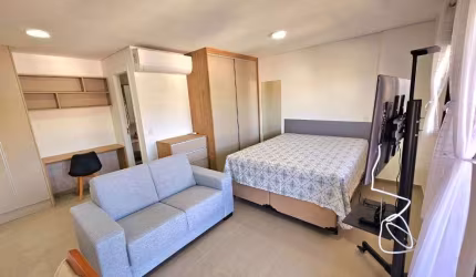 Apartamento com 1 dormitório para alugar, 46 m² por R$ 4.550/mês - Alphaville - Barueri/SP