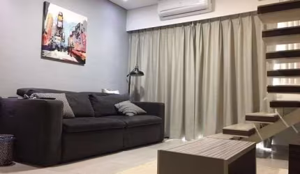 Apartamento Duplex com 1 dormitório à venda, 55 m² por R$ 560.000,00 - Bethaville I - Barueri/SP